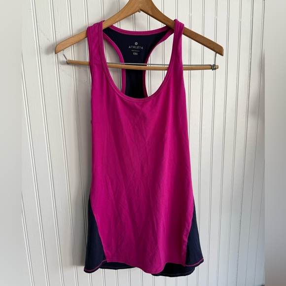 Athleta Tops - Athleta Pink Tank Top XXS Racerback